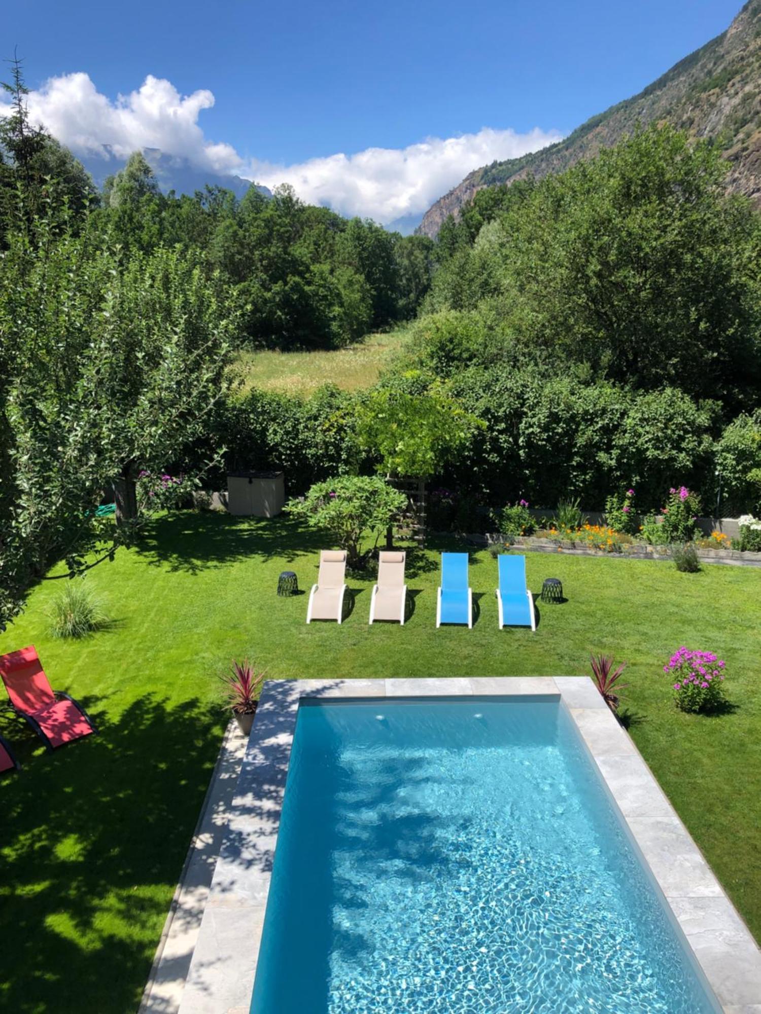 Chalet Barbara With Swimming Pool In The Heart Of Oisans Le Bourg-dʼOisans 外观 照片